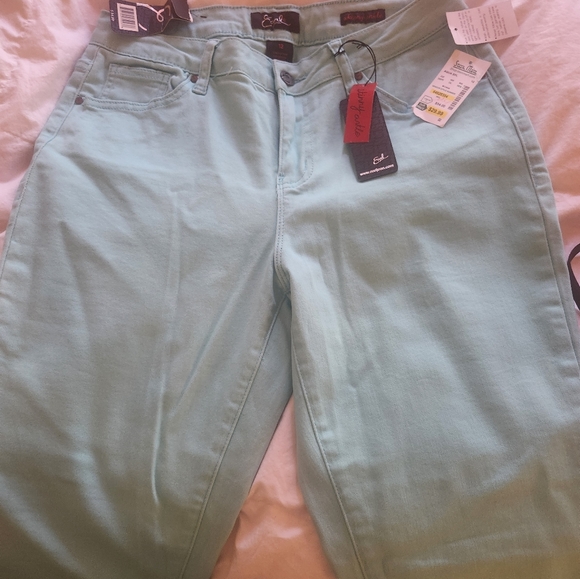 Earl Turquoise Jeans - Picture 1 of 2
